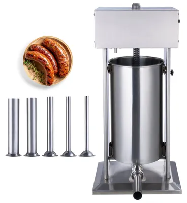 Produktbild von Elektrische Wurstfüller – Wurstmacher – Fleischspritze – Wurstfüllmaschine – Wurstpresse – Fassungsvermögen: 25 Liter