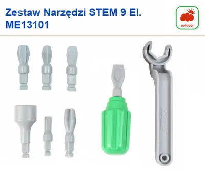Productafbeelding van Masterkidz handgereedschap 6-delige schroevendraaiersleutel - Stemwetenschap en onderwijsbord