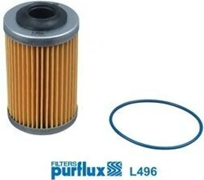 Produktbild von Ölfilter PURFLUX L496 Filtereinsatz für OPEL INSIGNIA Caravan Vectra C Caravan (Z02) INSIGNIA INSIGNIA Stufenheck Vectra C Limousine (Z02) Signum CC