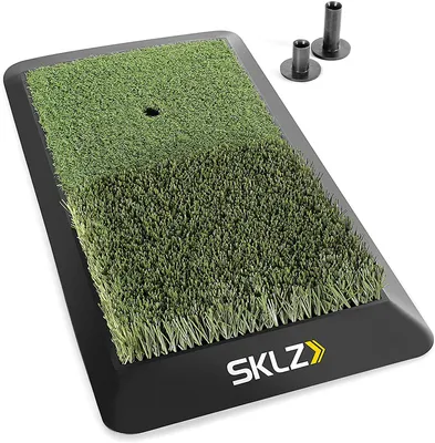 Image de Tapis de gazon synthétique Sklz Pour l'entraînement au golf Marron Marron One Size