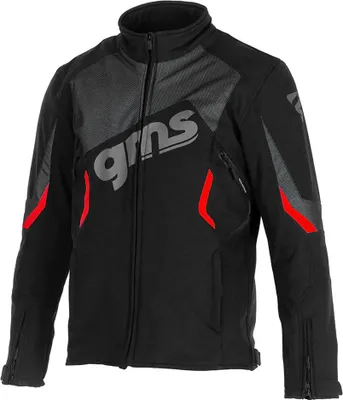 Produktbild von gms Softshelljacke Arrow schwarz-rot 2XL