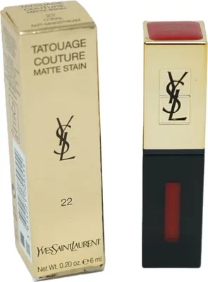 Produktbild von Yves Saint Laurent Tatouage Couture Matte Stain Lipgloss 22 Corail Anti-Mainstream