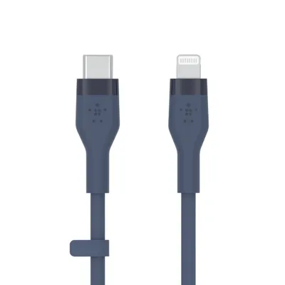 Produktbild von Belkin CAA009BT1MBL Lightning-Kabel 1 m Blau