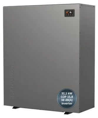 Produktbild von Steinbach Swimming Pool Inverter Wärmepumpe "Silent 32,1" (Modell 2026) für Pools bis 110.000 l, 32,1 kW Heizleistung