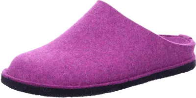 Produktbild von HAFLINGER Flair Soft Damen Pantoffel lila Wollfilz - Größe: 37