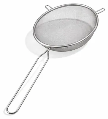 Küchensieb 21 cm Ø, feinmaschig, Edelstahl, 35 cm hoch