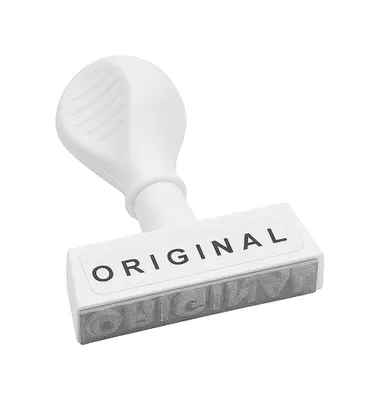 Produktbild von WEDO Stempel Text Original 4003801018669
