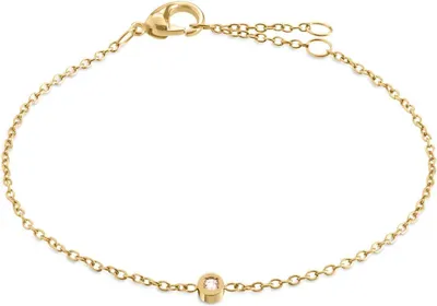 Produktbild von Boccia 03058-04 Damen-Armband Titan Goldplattiert mit Diamant
