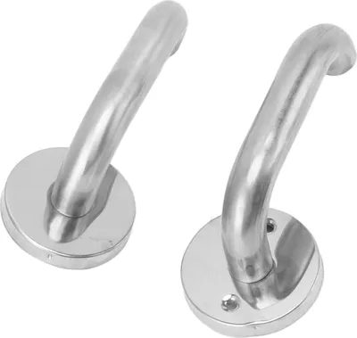 Image de Porte d'allée en acier inoxydable Serrure coupe-feu Chemin de ronde Sortie de secours Poignée de porte coupe-feu