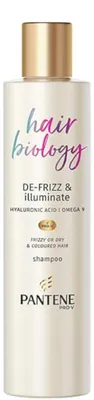 Produktbild von Pantene Hair biology - shampoo - 250ml de-frizz & illuminate