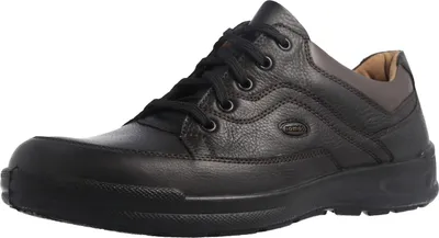 Image de Jomos 419205-364 Man Life Chaussures Hommes Chaussures basses à lacets Largeur H, Taille:43, Couleur:Noir