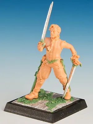 Produktbild von Tabletop-Figur Armond aus der Fraktion Debonn, Spezialist und schneller Fechter, unbemalt
