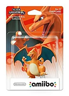 Produktbild von Nintendo amiibo Glurak - Super Smash Bros Edition, oficjalnie licencjonowane, kompatybilne z Switch, 3DS i Wii U dla ekskluzywnej zawartości