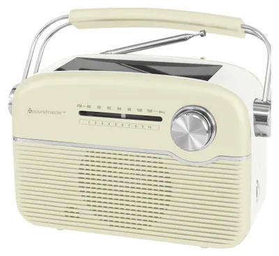 Produktbild von Soundmaster TR480BE, Tragbar, Analog, FM, 3 W, 3,5 mm, Beige