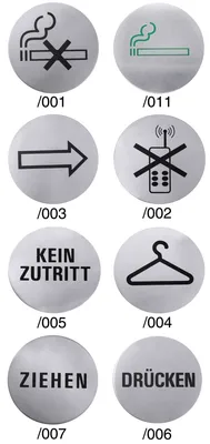 Produktbild von Hinweis-Türsymbole Nicht rauchen