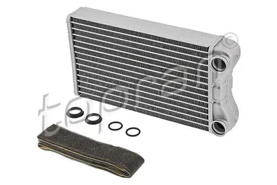 Produktbild von TOPRAN 116 571 Wärmetauscher Innenraumheizung Kühler für AUDI A4 Avant (8ED, B7) A4 Avant (8E5, B6) A4 Limousine (8E2, B6) A4 Limousine (8EC, B7)