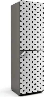 Produktbild von Wellenlinienmuster – Kühlschrank Aufkleber – Klebefolie Kühlschrank – Kühlschrank Dekor – Kühlschrankfolie selbstklebend – Küchen Dekoration – 60x205 cm
