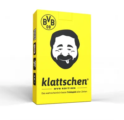 Produktbild von DENKRIESEN - klattschen® - Trinkspiel - BVB Edition