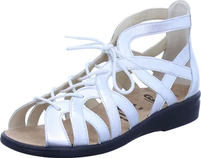 Produktbild von Ganter Damen Riemchensandalen Sonnica 32503-5, 32503-5.5, 32503-6, 32503-6.5, 32503-7, 32503-7.5, 32503-8, 32505-5, 32505-5.5, 32505-6, 32505-6.5, 32505-7, 32505-7.5, 32505-8, 32505-8.5 GAN-202880 silver 6.5