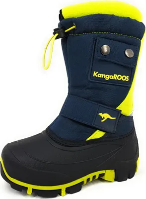 Immagine prodotto di KangaRoos Kanga Bean II: Scarpe per bambini, stivali da trekking per ragazzi, stivali con chiusura a velcro, colore blu, adatti per il tempo libero