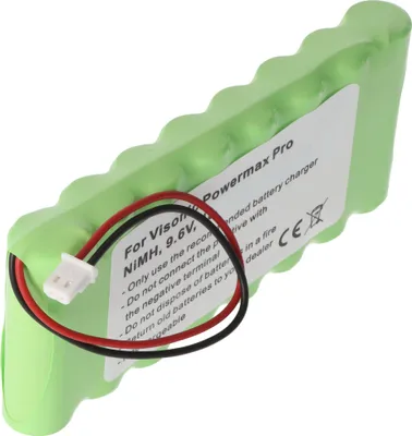 Produktbild von Akku passend für den Visonic 0-9912-G, GP220AAH8BMX, GP180AAH8BMX, 103-300672 9,6V 2100mAh