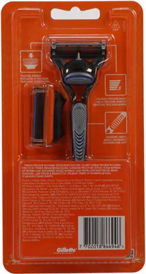 Produktbild von Gillette - Fusion - Shaving Machine + 2 Spare Heads