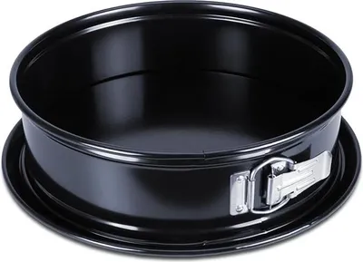 Immagine prodotto di Städter We love baking Serie Springform EMAILLE ø 26 cm / H 7 cm Schwarz mit Fl Metall Schwarz 4000 ml 661516