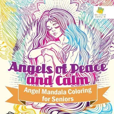 Zdjęcie produktu dla Angels of Peace and Calm | Angel Mandala Coloring for Seniors