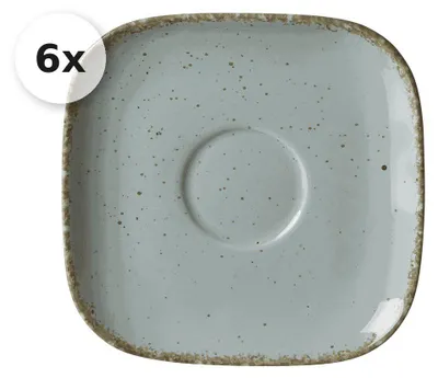 Produktbild von Untertassen zur Kaffeetasse 6er Set Casa blau
