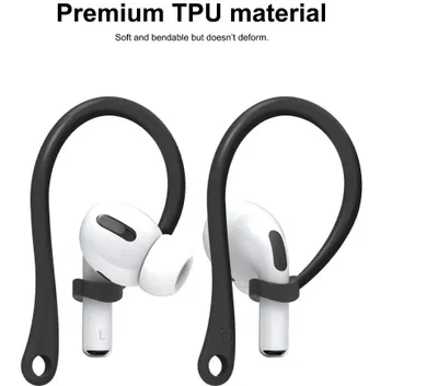 Produktbild von EarHooks, Ohrbügel für Apple AirPods 3, AirPods Pro, 2, 1 Hülle Ohrhaken halter