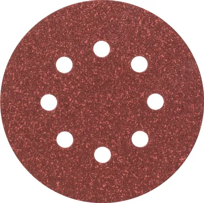 Produktbild von Schleifblatt-Set für Exzenterschleifer, 8 Löcher, 125 mm, K 60, 25er-Pack