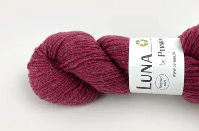 Image de Luna by Permin – 100 % laine vierge recyclée (sans mulesing & Oeko-Tex) (25 framboise)