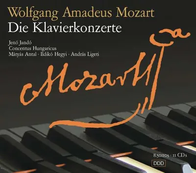 Obrázok produktu pre Wolfgang Amadeus Mozart (1756-1791) - Sämtliche Klavierkonzerte