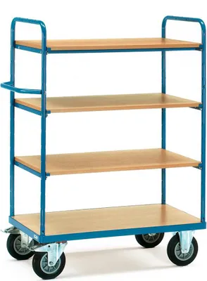 Produktbild von Fetra Etagenwagen mit 4 Böden L x B 1000 x 700 mm 600 kg