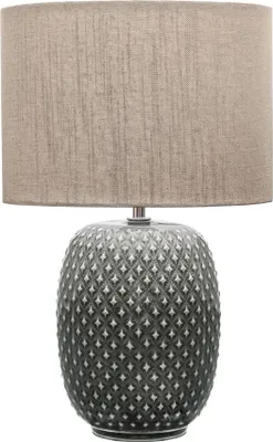 Obrázek produktu pro Pauleen Pretty Classy stolní lampa max60W E27 tmavě šedá/béžová 230V keramika