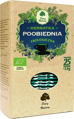 Zdjęcie produktu dla HERBATKA POOBIEDNIA(25 x 2 g) 50 g - DARY NATURY