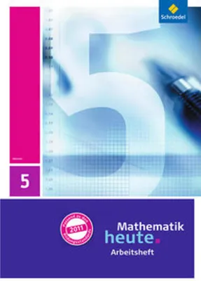 Obrázek produktu pro Mathematik heute 5. Arbeitsheft mit Lösungen. Hessen