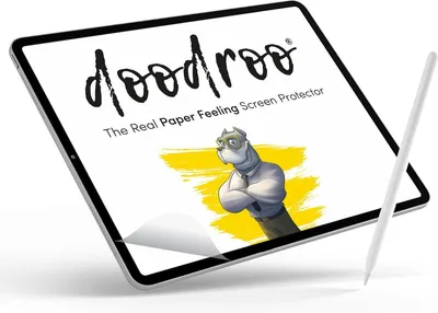 Produktbild von Doodroo Displayschutzfolie für Boox Note Max – 2 Stück – Für ein Schreibgefühl wie auf Papier