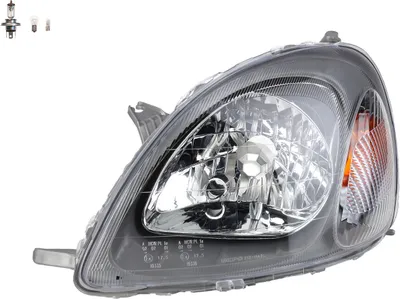 Imagen del producto de Johns, faros delanteros halógenos compatibles con el Toyota Yaris P10, modelo de 04/99 a 06/03, lado izquierdo.