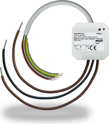 Produktbild von MDT KNX Schalt-/Jalousieaktor 2/1fach mit Tasterschnittstelle 4fach, 1 Stk.