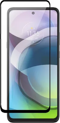 Produktbild von 5D Schutz Glas kompatibel mit Motorola Moto G 5G Curved Schutz Folie Vollständig Klebend und Abdeckung