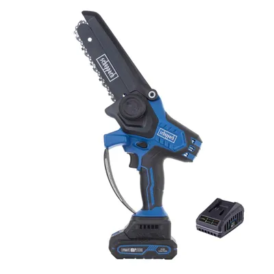 Produktbild von Scheppach Akku-Gehölzschneider BC-PS150-X | 6‘‘ ProCut-Schwert | 6,8 m/s |  20V | Brushless | 150mm Schnittstärke | inkl. 2Ah Akku + 2,4A Ladegerät