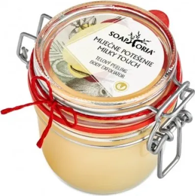 Produktbild von Soaphoria Organisches Salz-Körperpeeling Milchvergnügen 255 ml