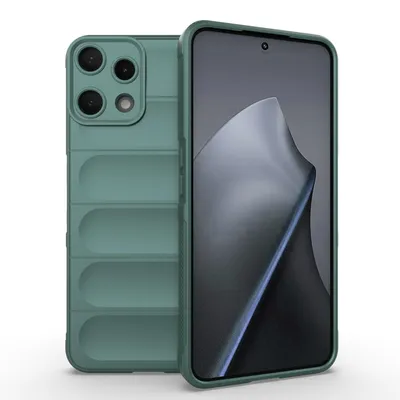 Productafbeelding van MobyDefend Hoesje - Geschikt voor Nothing Phone (3a) Lite - TPU Gripcase - Groen