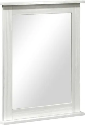 Produktbild von vidaXL Spiegel VIGO Antik Weiß 55,5 x 5 x 70 cm Massivholz Kiefer
