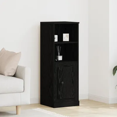 Immagine prodotto di Mobile contenitore alto in legno effetto noce nero per soggiorno