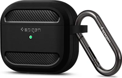 Obrázek produktu pro Spigen Rugged Armor, Pouzdro, Polykarbonát (PC), Termoplastický polyuretan (TPU), 28,4 g, Černá