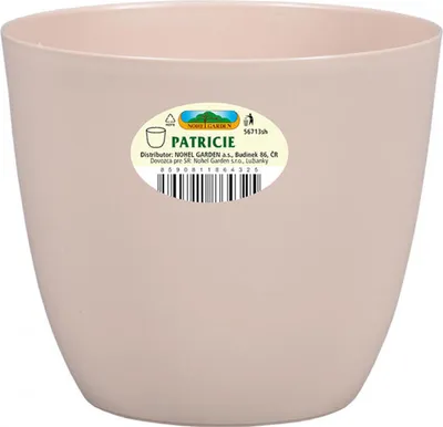 Produktbild von Moderner Pflanzkübel PATRICIE 18x16cm hellbraun