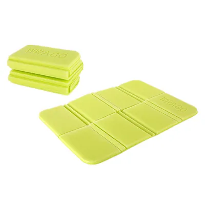 Imagen del producto de Cojines para sentarse de camping, cómodos y portátiles, perfectos para actividades al aire libre, color verde claro