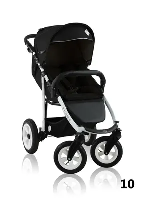 Produktbild von Prampol sportovní kočárek Zebra - černý 10b